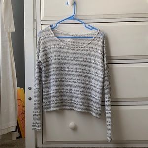 Cropped Knit Sweater